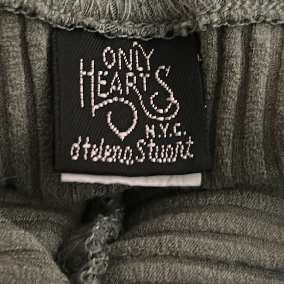 Y2K Only Hearts N.Y.C. Helena Stuart Stretch Ribbed Twisted Knot Midi Dress VTG - Picture 10 of 12